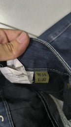 G-Star Jeans Cargo Denim Blu Scuro Vintage Y2K Uomo — foto 7