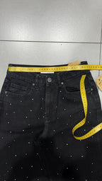 Jeans gamba ampia Terranova Jeans Nero 5 tasche Borchie Vintage Y2K — foto 5