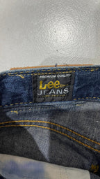 Jeans Lee Denim Cinque Tasche Blu Scuro Vintage Y2K (S) — foto 7