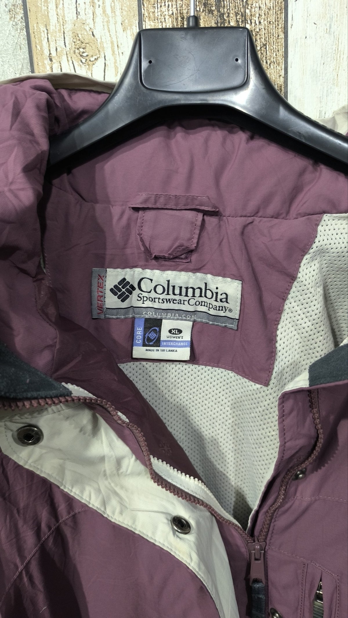 Giacca a vento Columbia Cappuccio ripiegabile Vintage Y2K Donna (XL) — foto 5