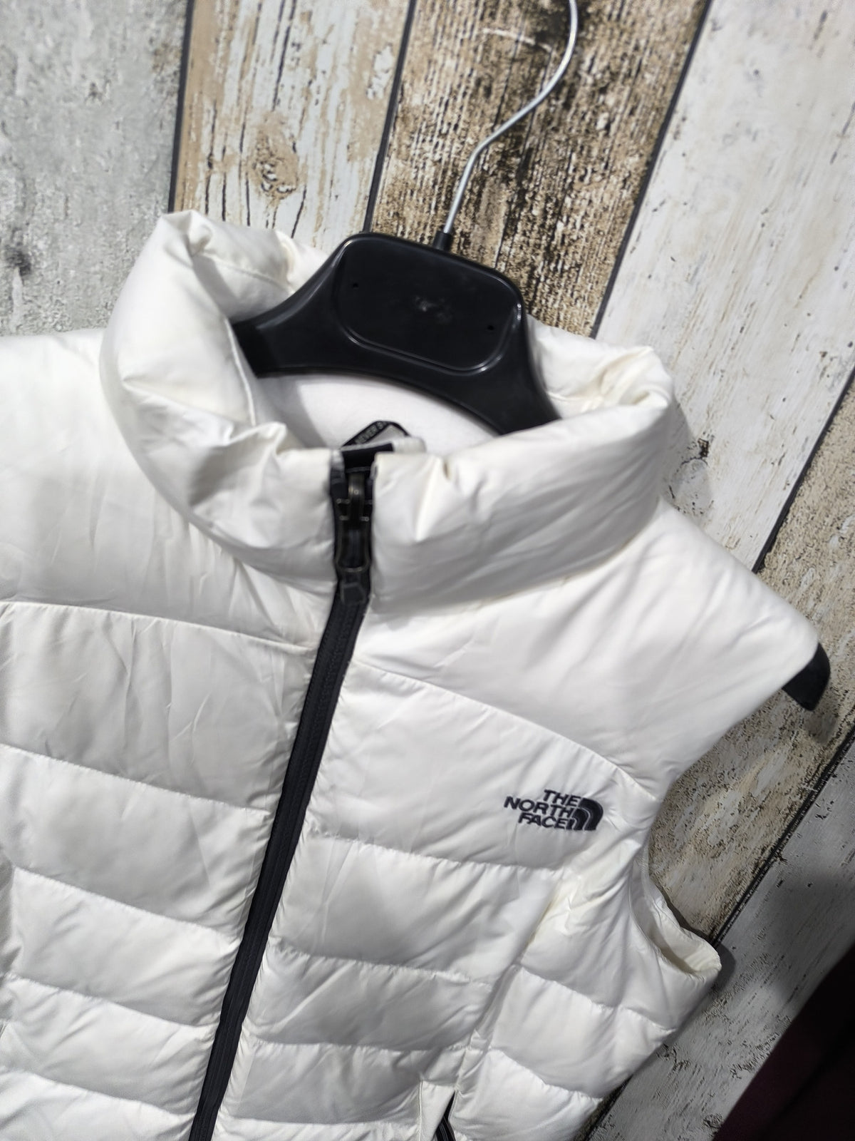 Gilet Piumino Imbottito The North Face Bianco Vintage Y2K Donna (S) — foto 4