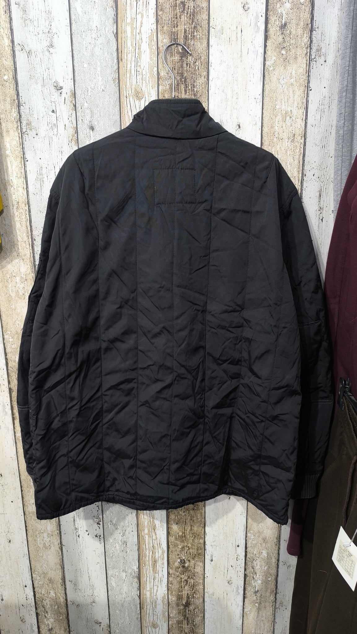 Giacca Collo Alto GAP Zip Integrale Nero Vintage Y2K (XL) — foto 7