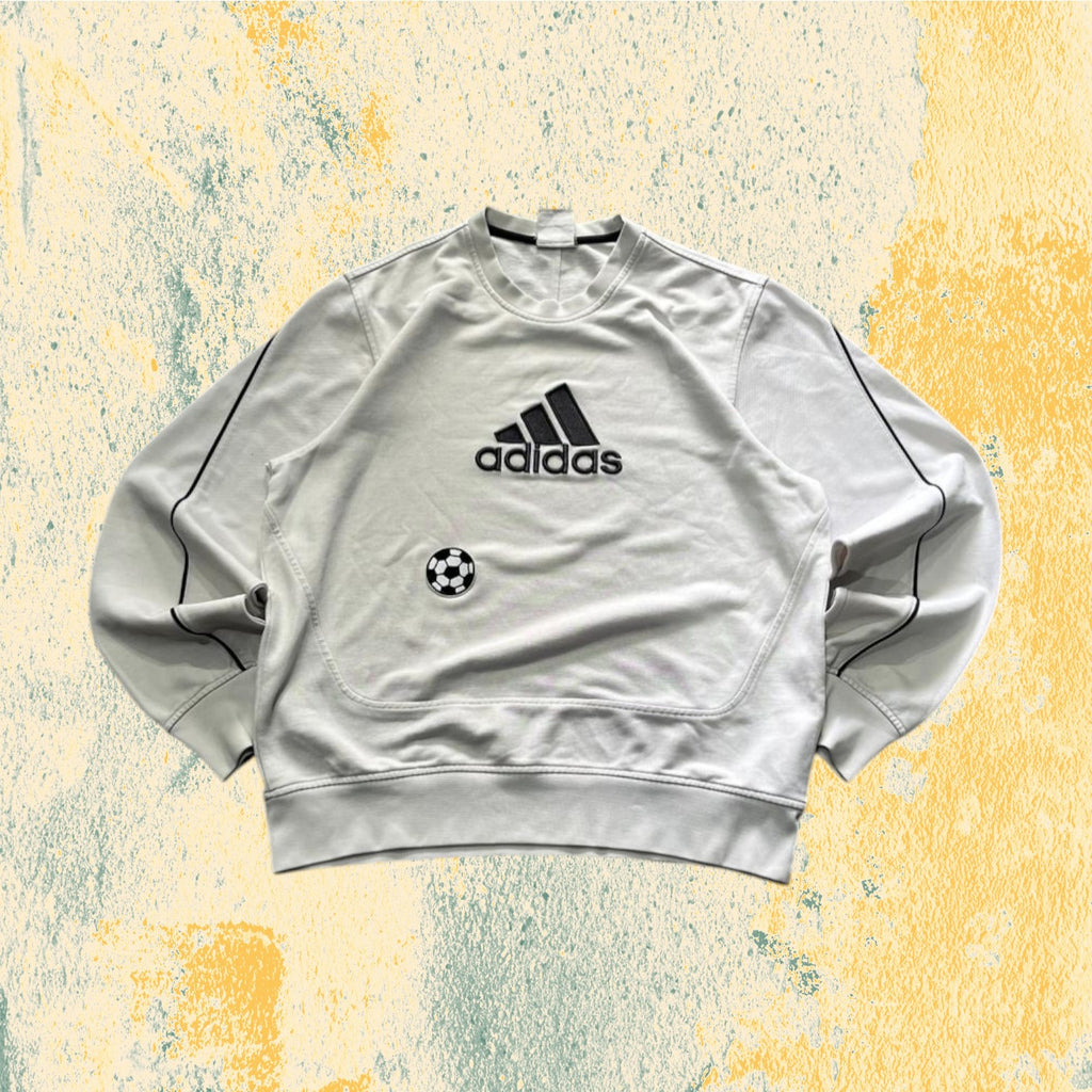 Felpa Adidas Girocollo anni 2000 - Vintage Soccer (M)