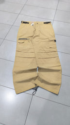 Pantaloni Cargo Beige Tasche Applicate Vintage Y2K (46) — foto 4