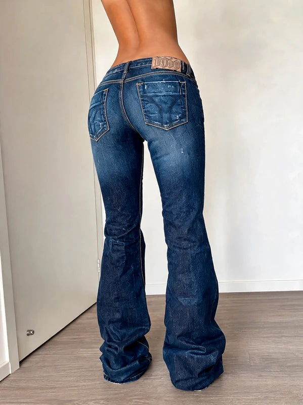 Denim Miss Sixty Blu Wash Low Waist BootCut (XS)