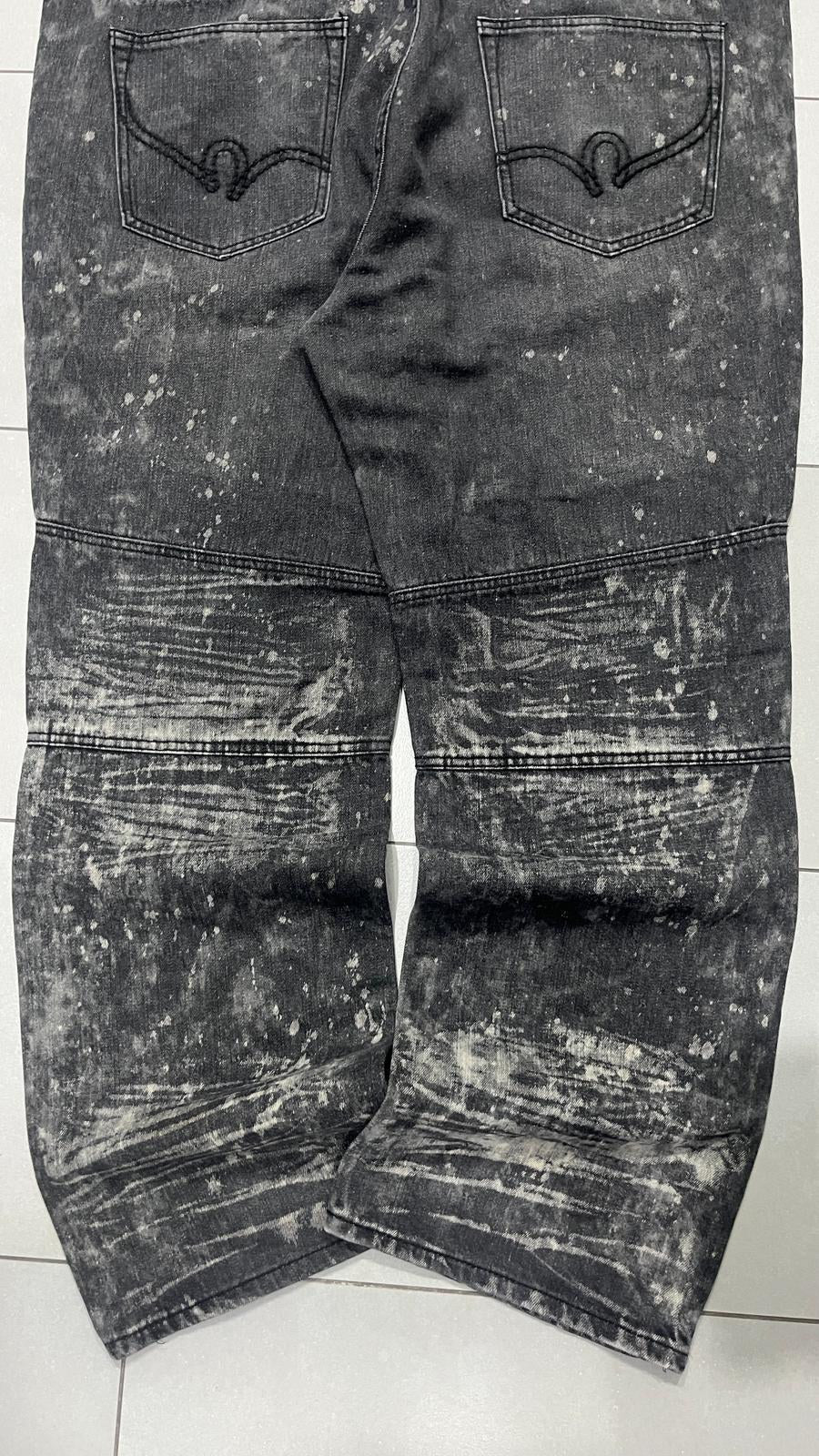 Jeans Rocawear Classic Fit Nero Antracite Vintage Y2K (W44 L32) — foto 3