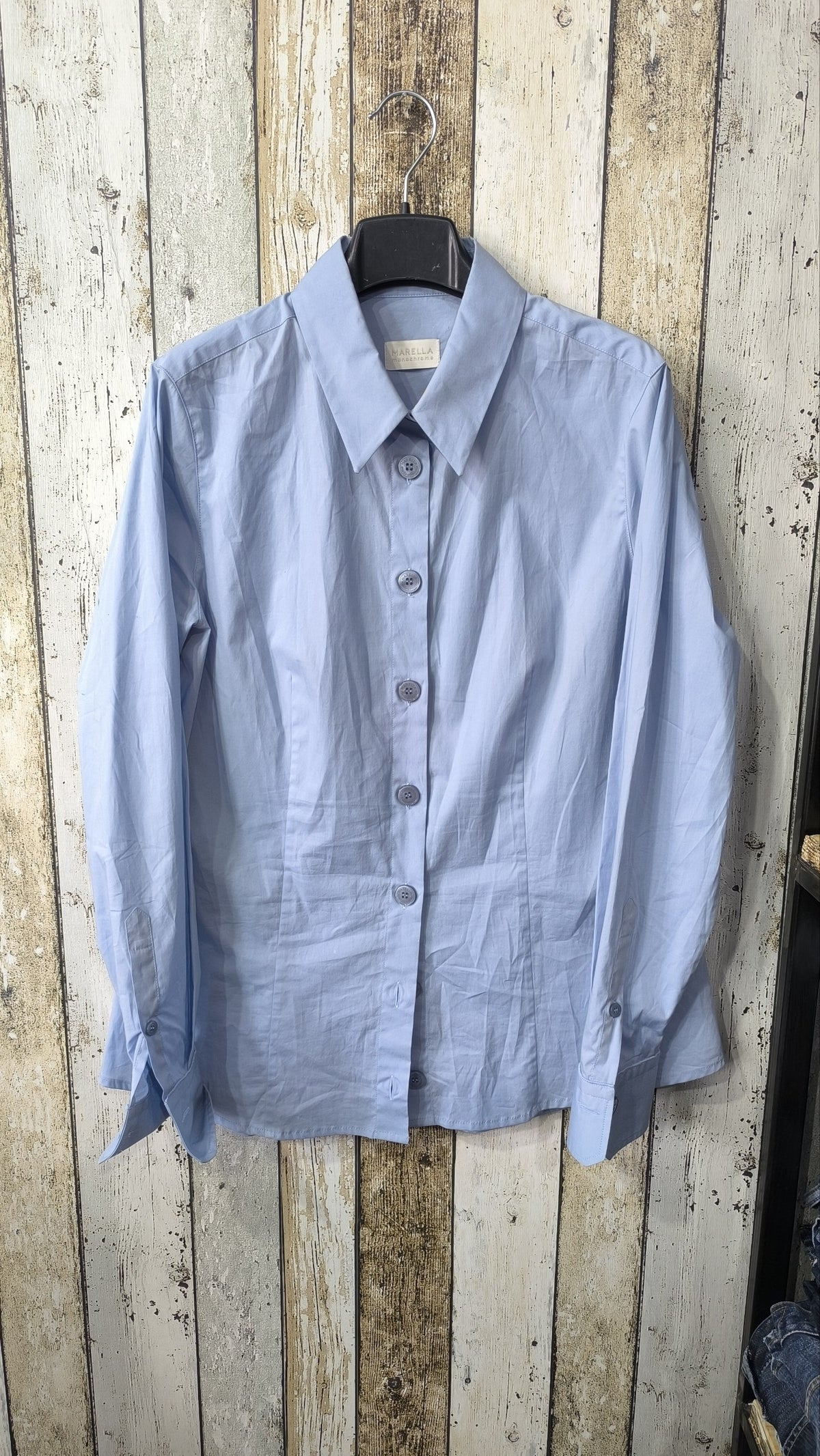 Camicia Marella Vintage Y2K Azzurro (L) — foto 3