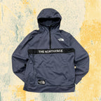 Felpa The North Face 1/4 Zip Blu Marino (XL Bambino - S/M Donna)
