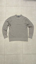 Maglione Patagonia girocollo a coste grigio tortora mélange Vintage Y2K (M) — foto 3