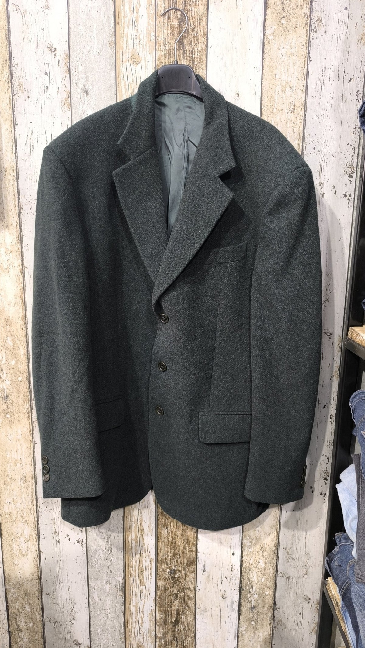 Giacca sartoriale monopetto Example by Missoni grigio antracite Vintage Y2K (XL) — foto 3
