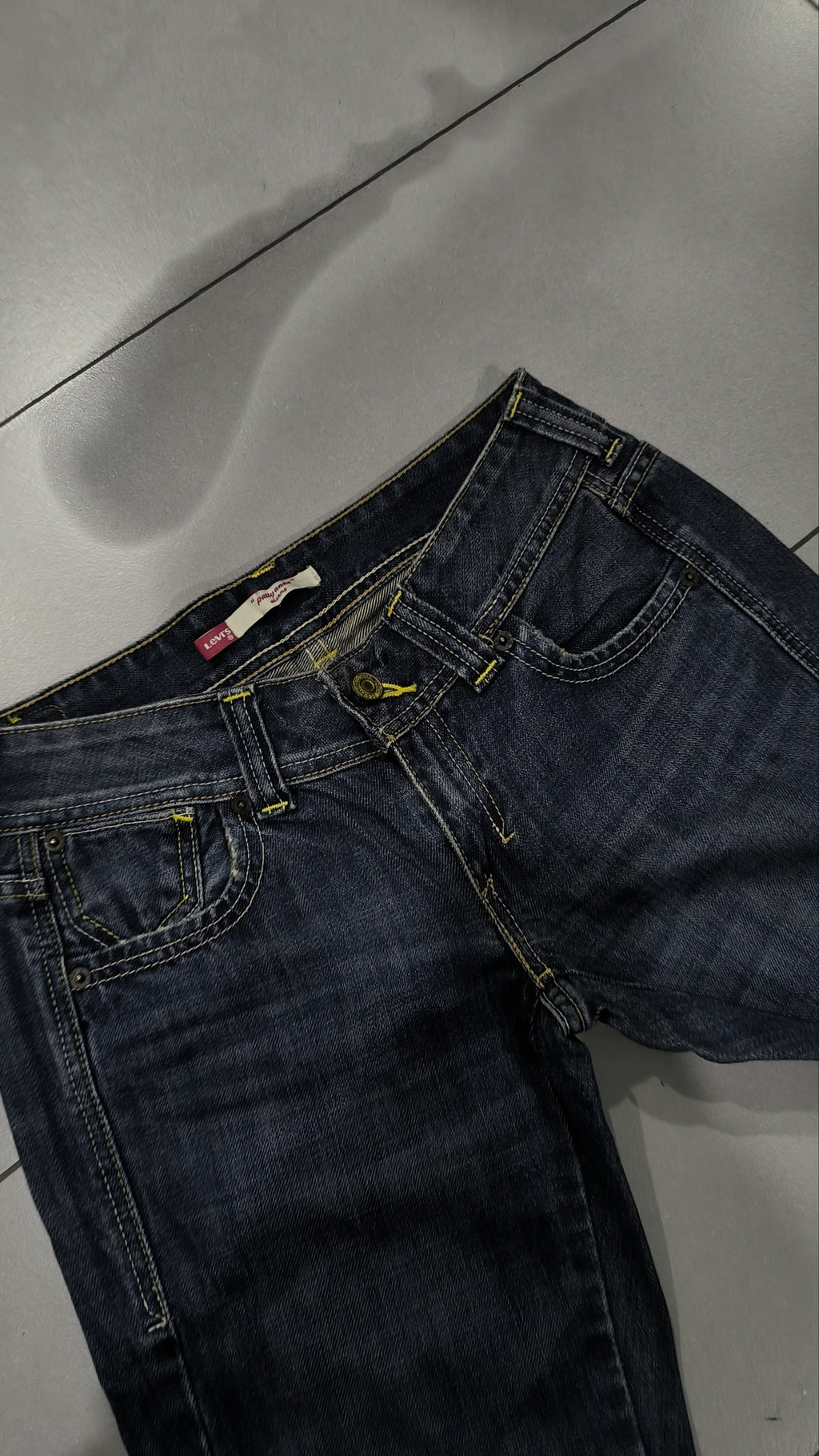 Levis Jeans Patty Anne Skinny Denim Blu Vintage Y2K Donna (XS) — foto 7