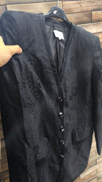Giacca blazer donna Luisa Spagnoli vintage nera elegante Made in Italy taglia 44 (M)