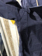 Trench Coat Doppiopetto Burberry Blu Navy Vintage Y2K — foto 9