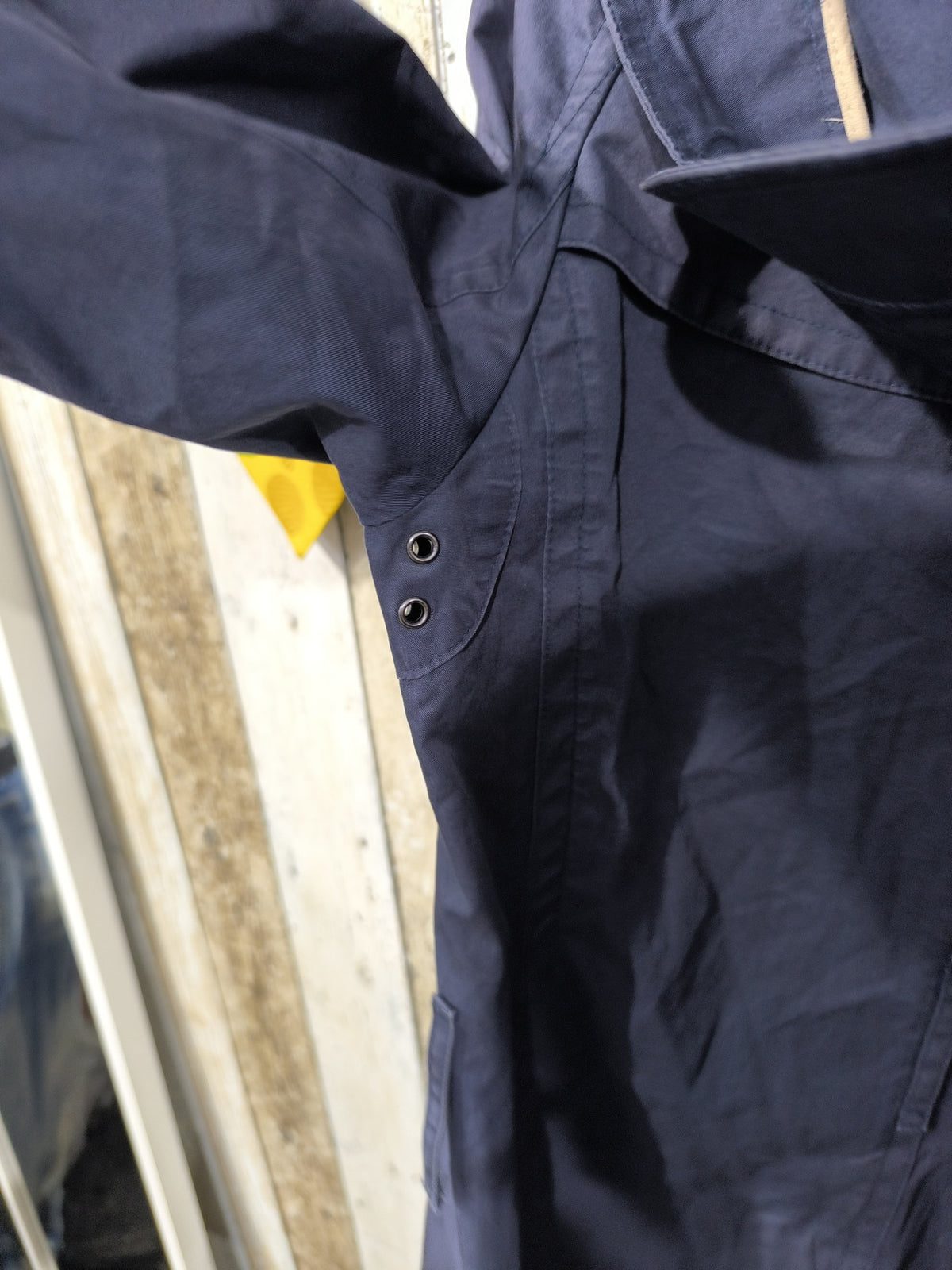 Trench Coat Doppiopetto Burberry Blu Navy Vintage Y2K — foto 9