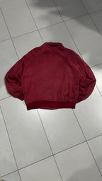 Giacca bomber Most Wollin Zip Collo a camicia Bordeaux Vintage Y2K (M) — foto 4
