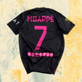 T-Shirt PSG Paris "Mbappè 7" Football Vintage Y2K 90s 2000s American Style (M)