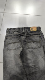 Jeans Gamba Ampia Grigio Slavato Vintage Y2K Uomo (M) — foto 5