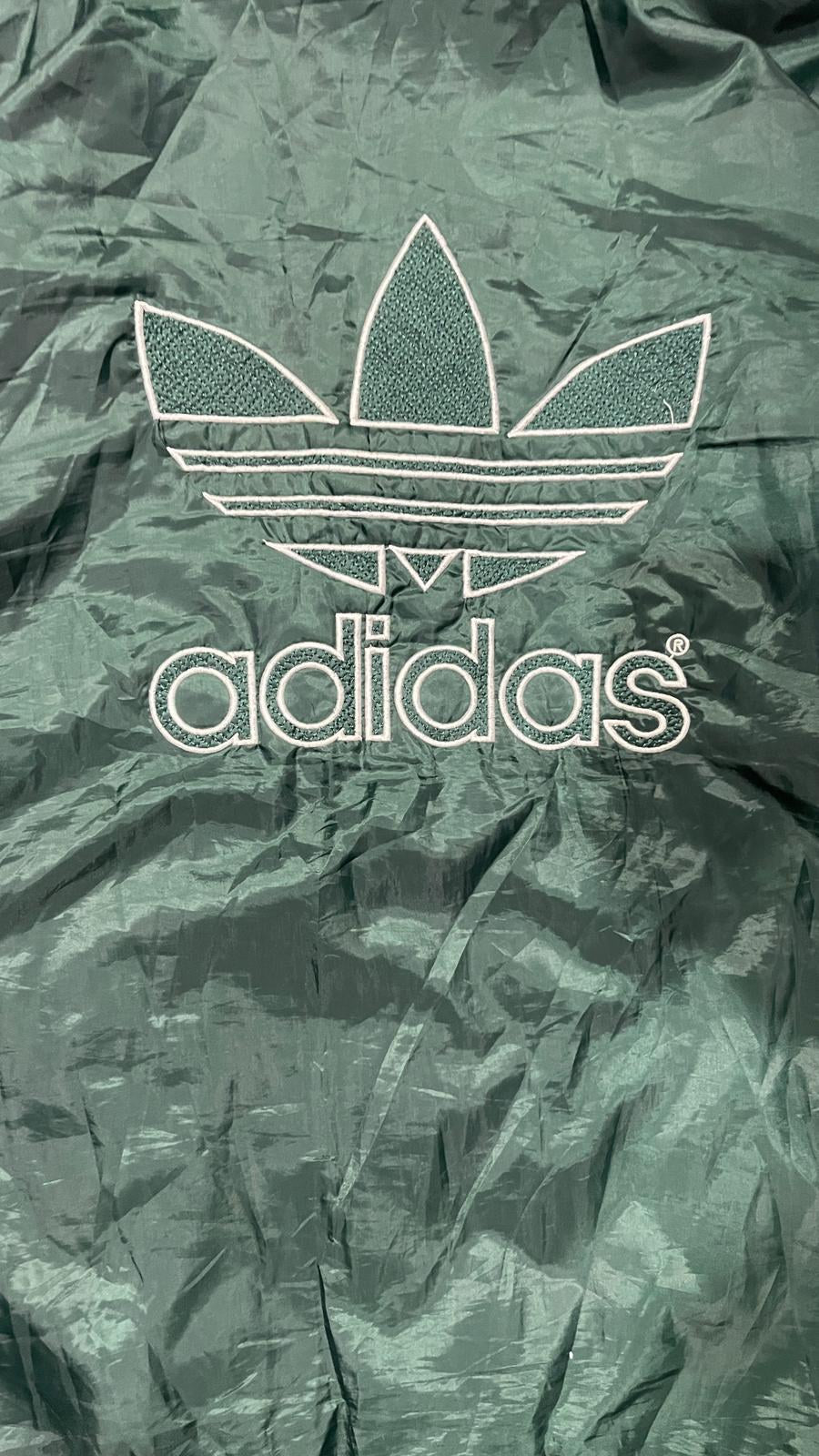 Giacca sportiva adidas Full Zip Collo Alto Verde Scuro Vintage Y2K (XXL) — foto 6
