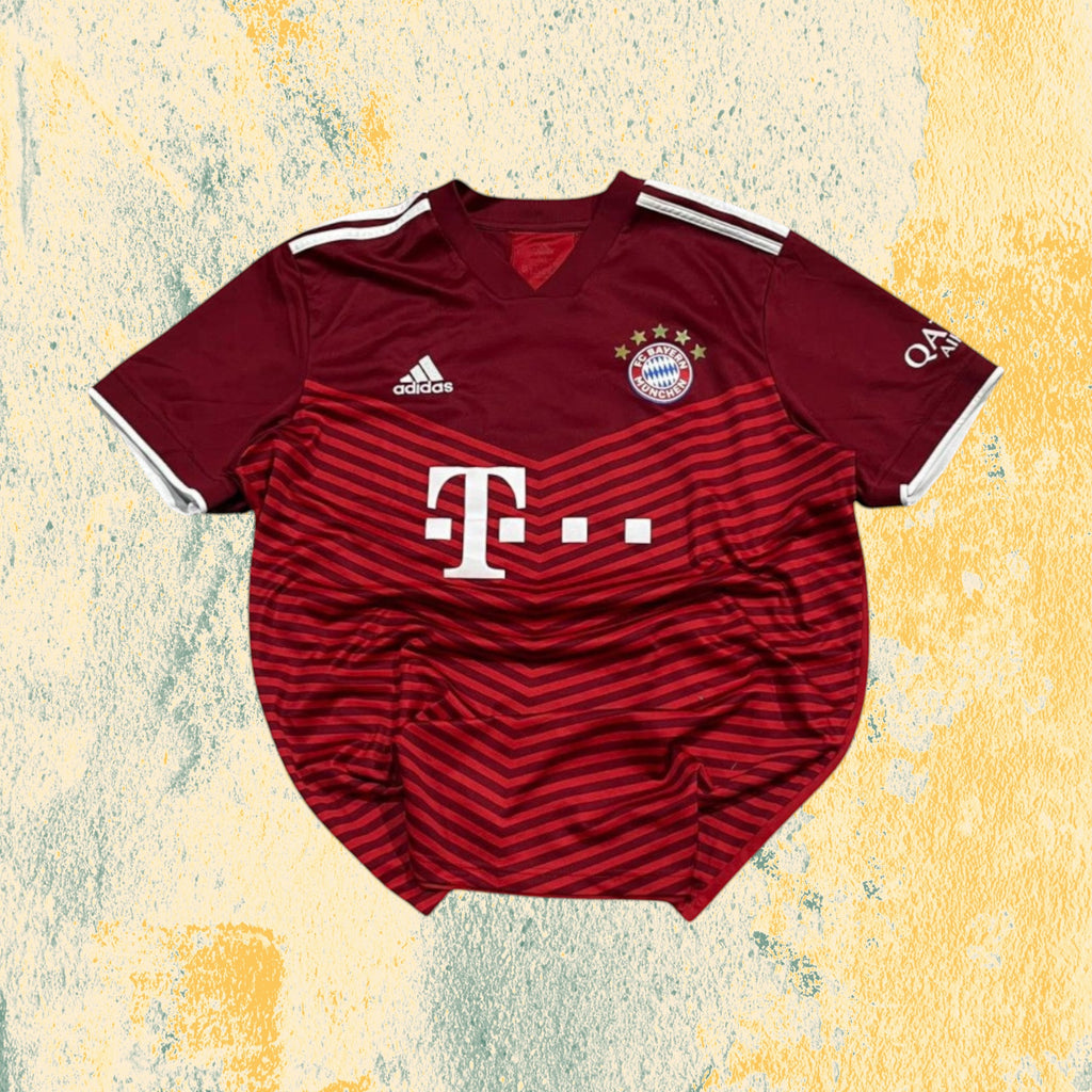 T-Shirt Adidas Bayern Monaco "Stefan 99" Football Vintage Y2K 90s 2000s American Style (L)