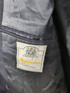 Blazer monopetto Aquascutum Blu molto scuro Rever a lancia Vintage Y2K (XXL) — foto 5