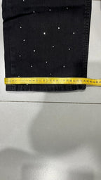 Jeans gamba ampia Terranova Jeans Nero 5 tasche Borchie Vintage Y2K — foto 6