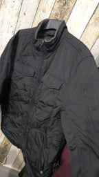 Giacca Collo Alto GAP Zip Integrale Nero Vintage Y2K (XL) — foto 4