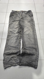 Jeans Gamba Ampia Grigio Slavato Vintage Y2K Uomo (M) — foto 6