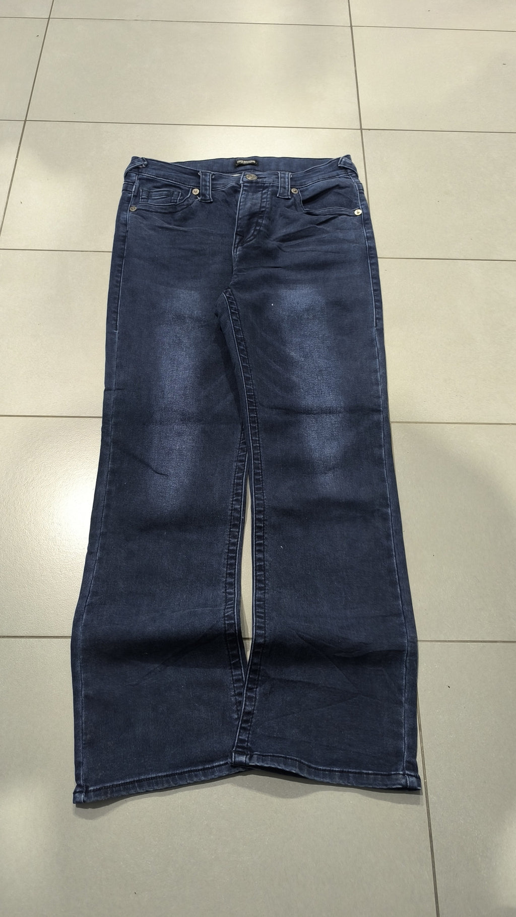 Jeans True Religion 5 Tasche Blu Scuro Vintage Y2K (S) — foto 5