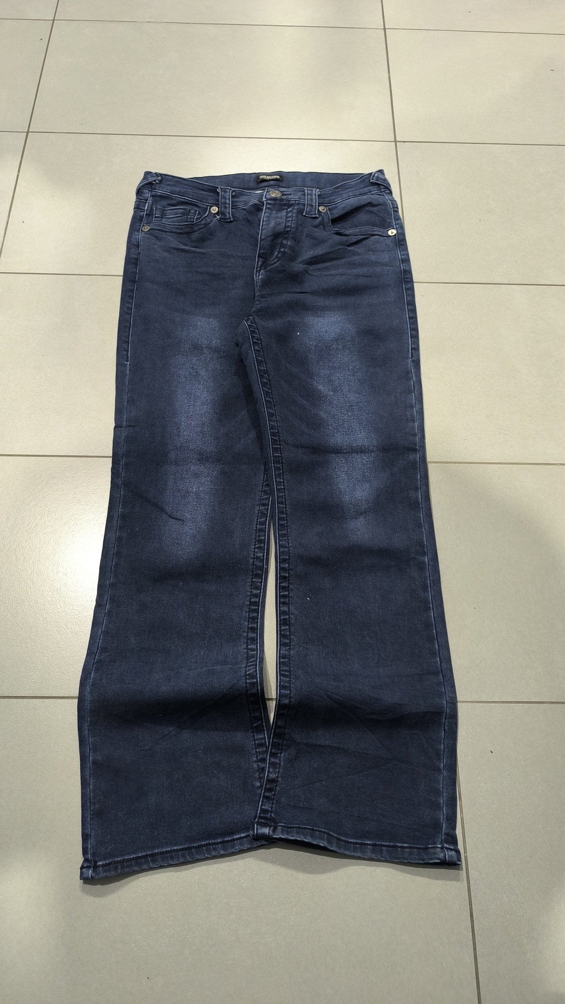 Jeans True Religion 5 Tasche Blu Scuro Vintage Y2K (S) — foto 5