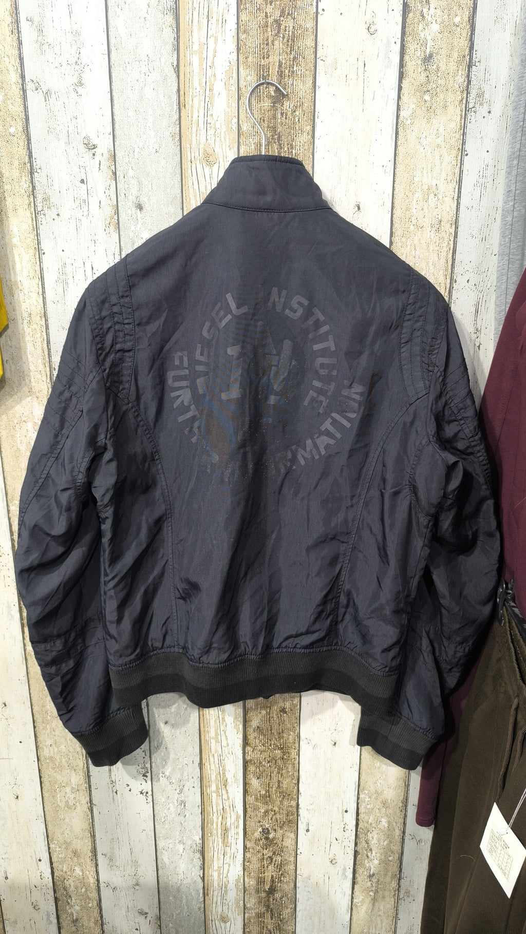 Giacca bomber Diesel Nero Vintage Y2K (L) — foto 6