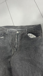 Jeans Grigio Scuro Ricamo Drago Vintage Y2K (41) — foto 6