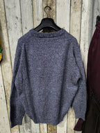 Maglione Girocollo Murphy&Nye Blu Mélange Vintage Y2K Uomo (L) — foto 7