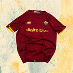 T-Shirt New Balance x AS Roma "Mourinho 1" Football Vintage Y2K 90s 2000s American Style (M)