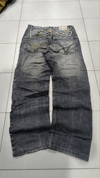 Jeans Dolce & Gabbana gamba ampia ricami Vintage Y2K uomo (M) — foto 3