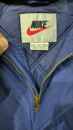 Parka con cappuccio Nike Blu navy e giallo Vintage Y2K (XL) — foto 5