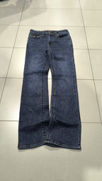 Jeans True Religion Gamba Leggermente Svasata Blu Scuro Vintage Y2K (26) — foto 6