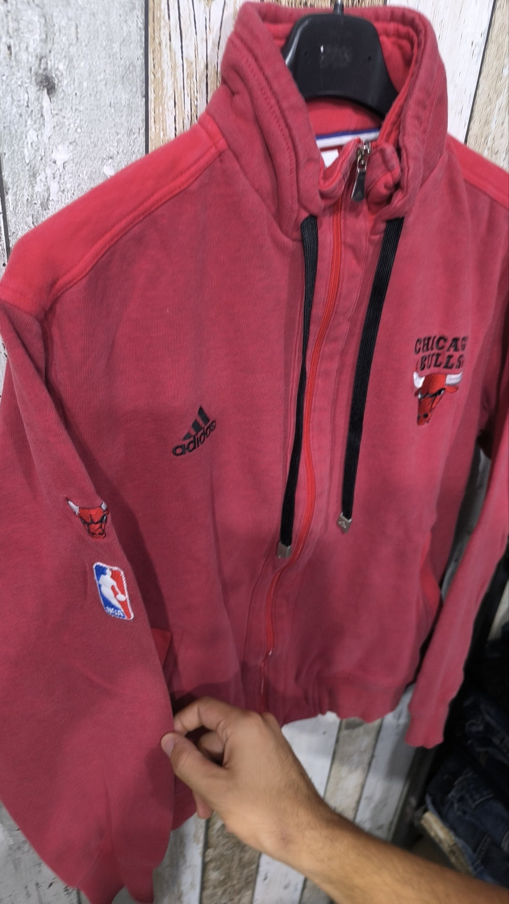 Felpa Adidas Chicago Bulls Zip Vintage Y2K Donna (M) — foto 4