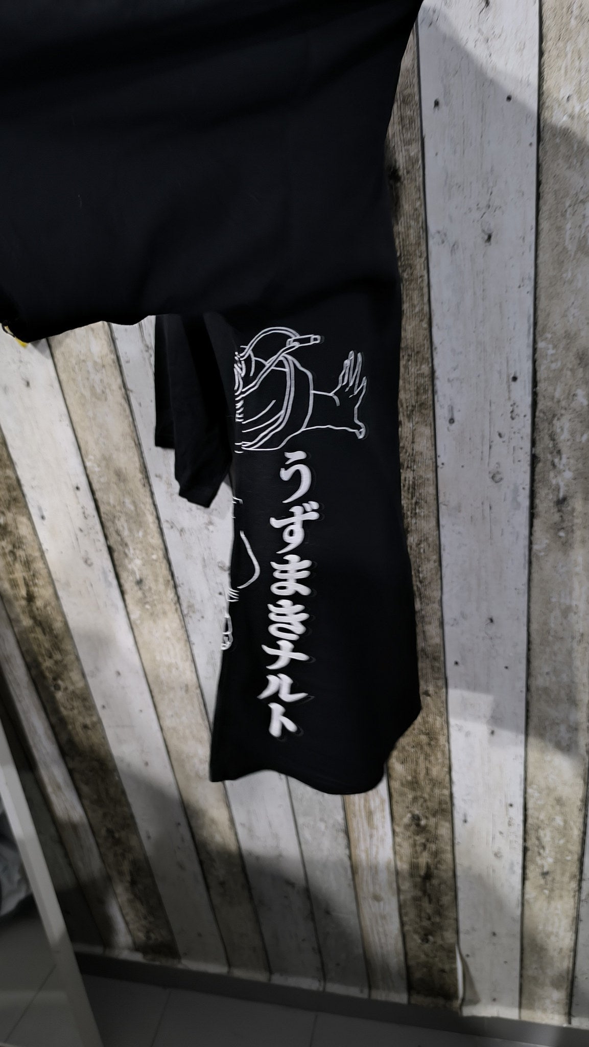 T-shirt Pull&Bear Naruto Grafica Anime Nera Vintage Y2K — foto 5