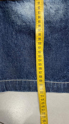 Jeans Urban Edge Jeans Co. Patchwork Blu Scuro Vintage Y2K — foto 8