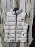 Gilet Piumino Imbottito The North Face Bianco Vintage Y2K Donna (S) — foto 3