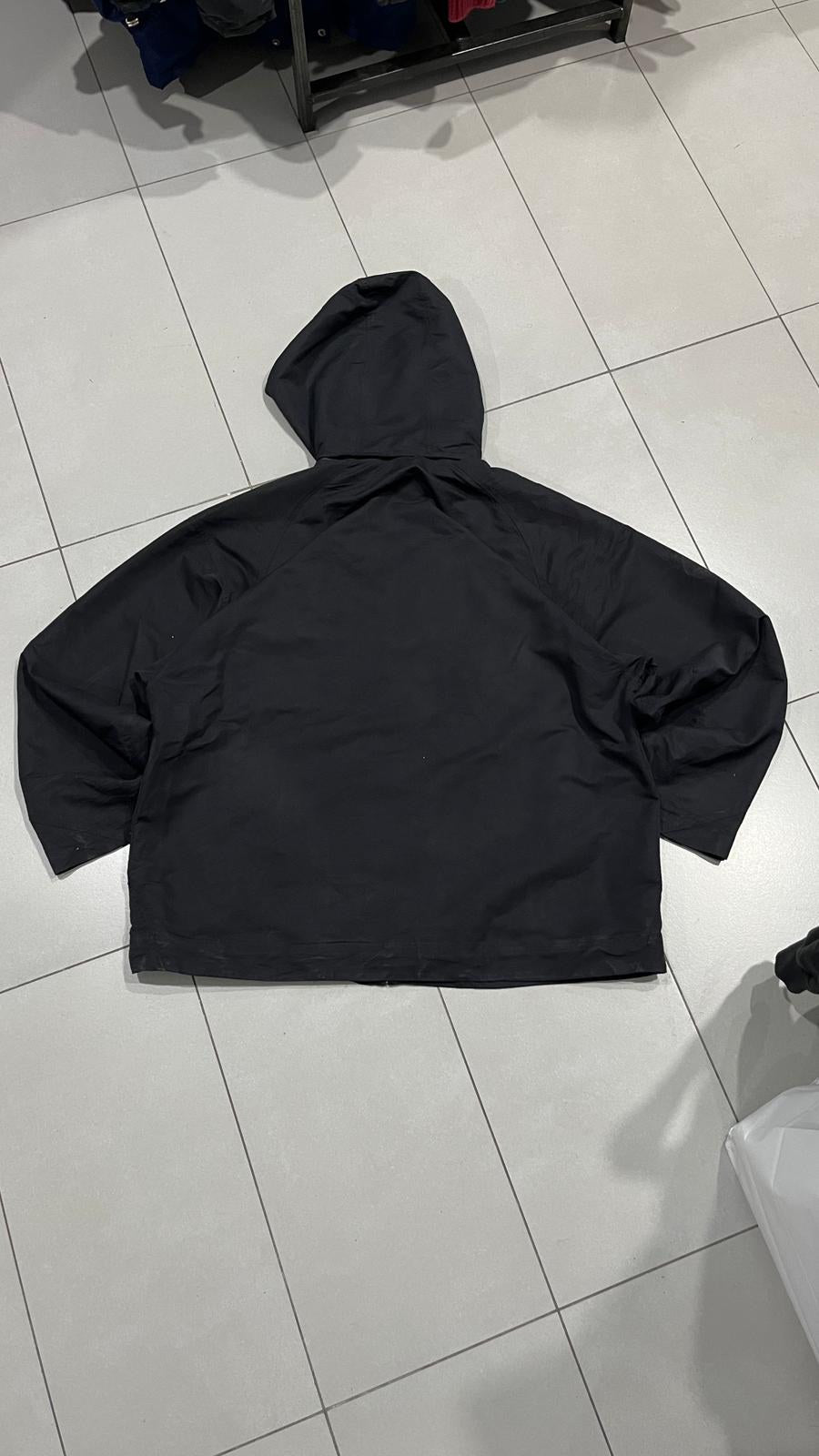 Giacca sportiva adidas con cappuccio e zip integrale Vintage Y2K Nera (XL) — foto 4