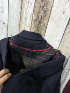 Cappotto con cappuccio Barbour Alamari Blu navy Vintage Y2K — foto 6