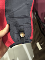 Pile Collo Alto Zip Integrale The North Face Nero Bordeaux Vintage Y2K — foto 6