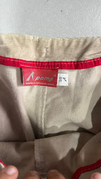 Pantaloni velluto a coste Ramp gamba ampia Beige tortora Vintage Y2K (38) — foto 5
