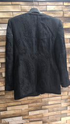 Giacca blazer donna Luisa Spagnoli vintage nera elegante Made in Italy taglia 44 (M)