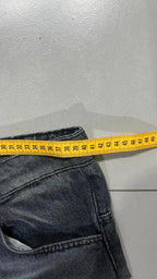 Denim Black Baggy Fit Striped (M)