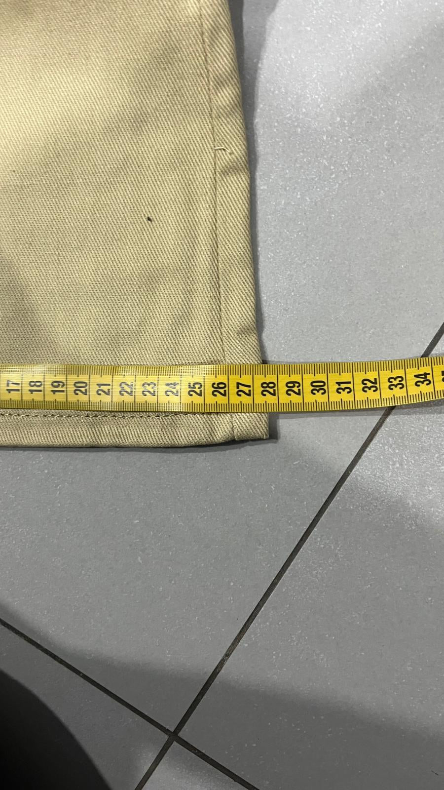 Pantaloni Beige Kaki Vintage Y2K (M) — foto 8