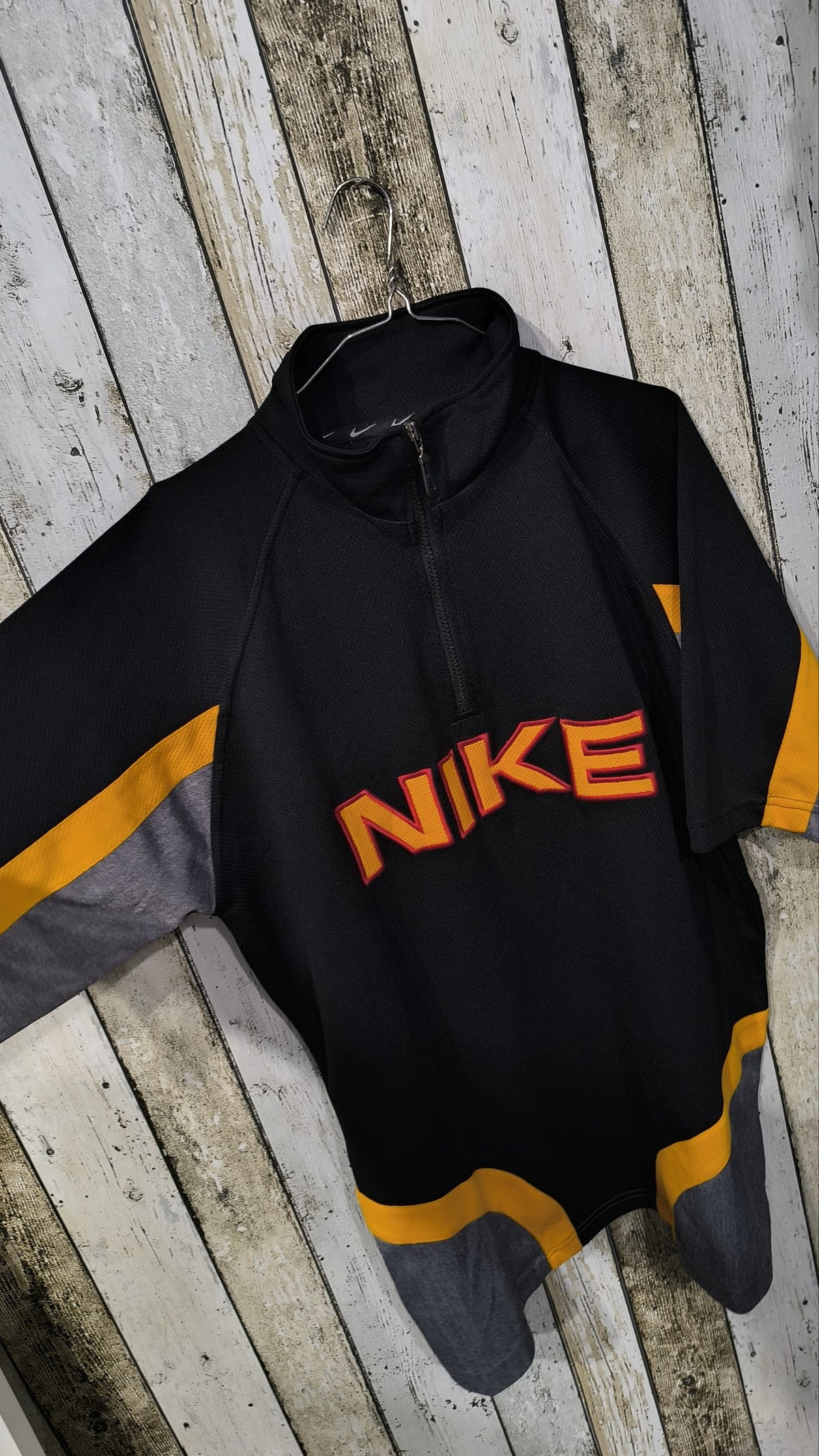 Nike Maglia Sportiva Mezza Zip Vintage Y2K Uomo — foto 4