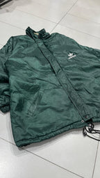 Giacca sportiva adidas Full Zip Collo Alto Verde Scuro Vintage Y2K (XXL) — foto 3