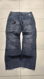 G-Star Jeans Cargo Denim Blu Scuro Vintage Y2K Uomo — foto 5